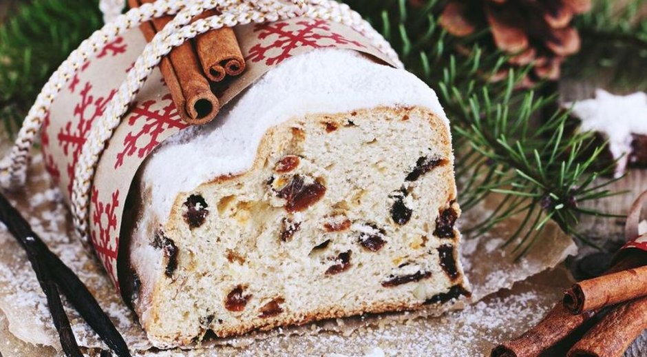 Рождественский кекс Stollen