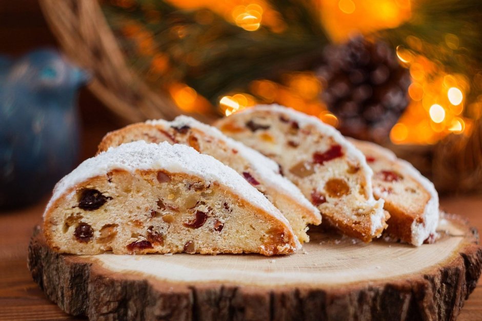 Рождественский кекс Stollen