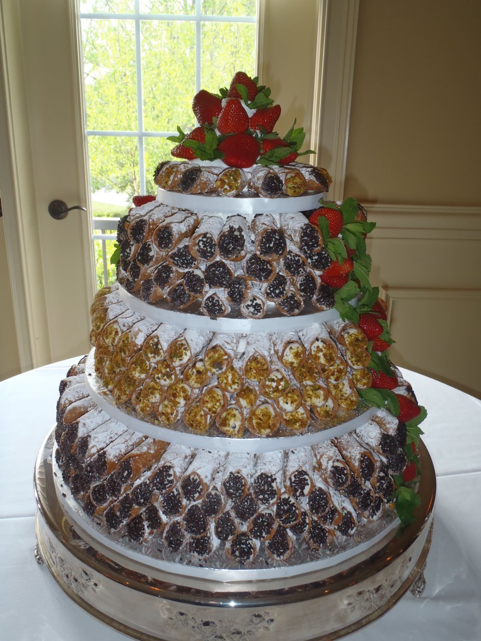 Итальянский свадебный торт