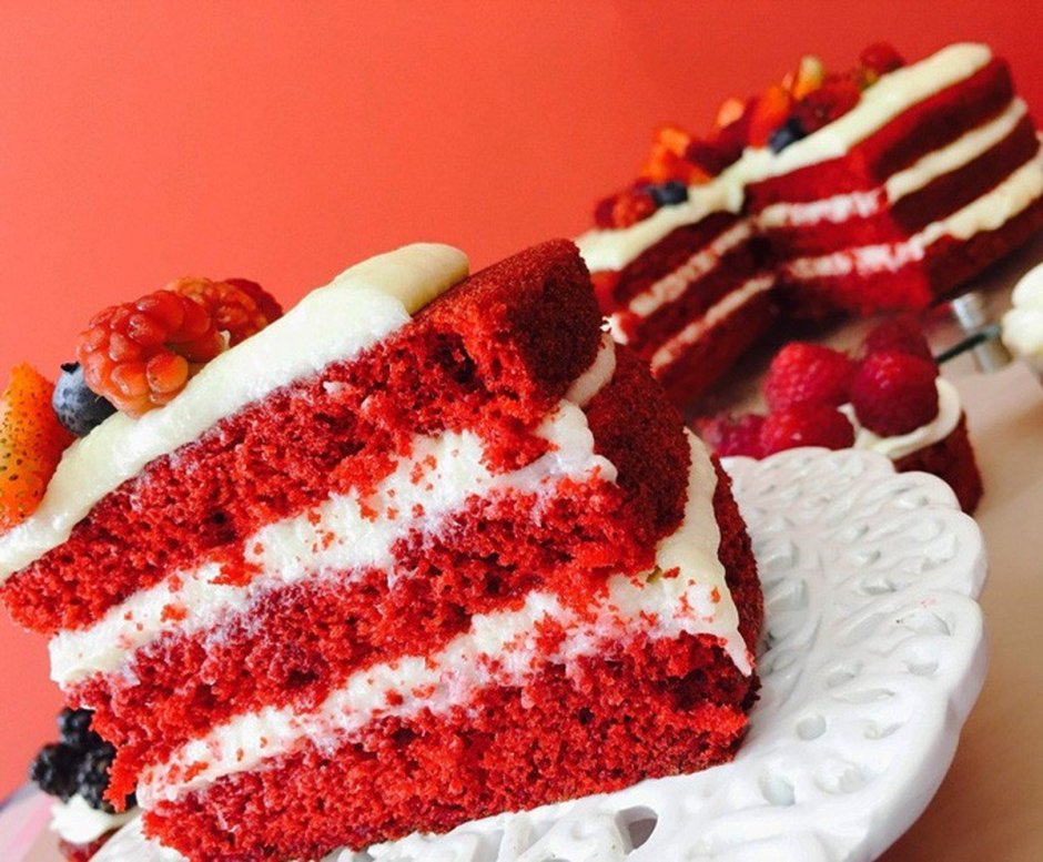 Красный краситель для торта