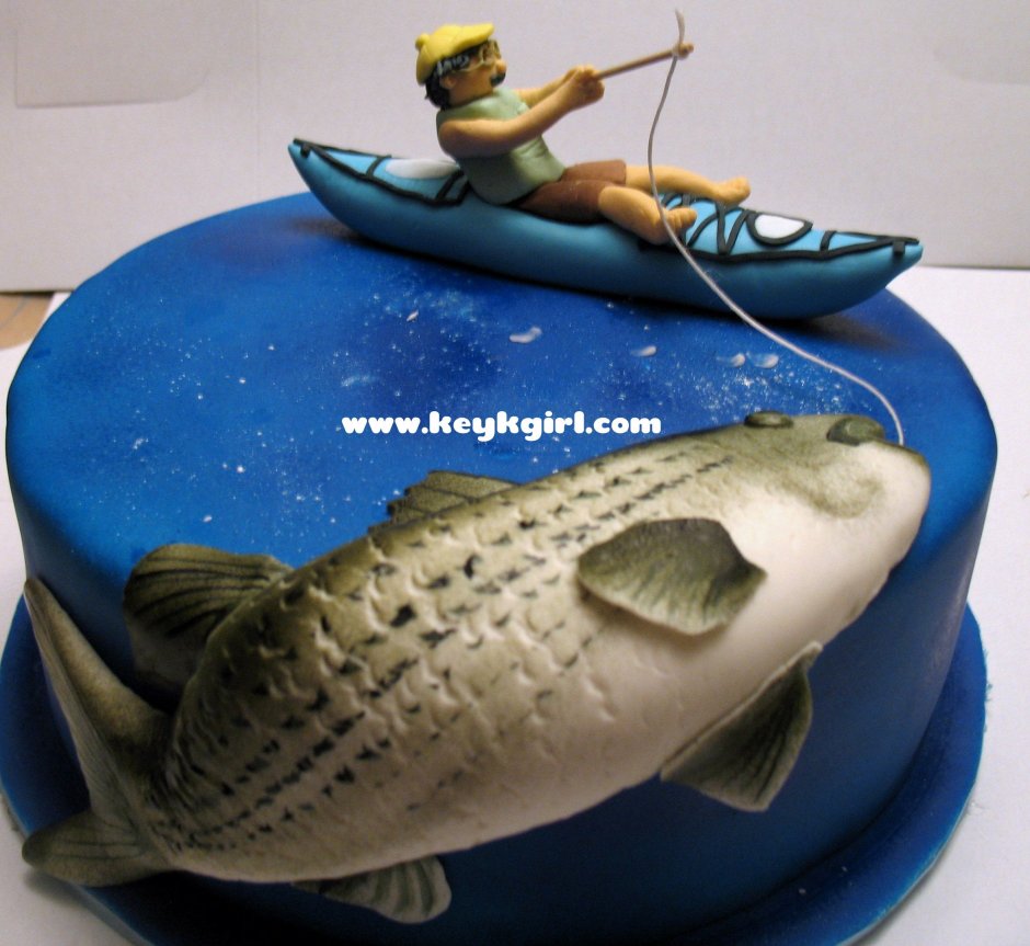 Тортики для рыбаков