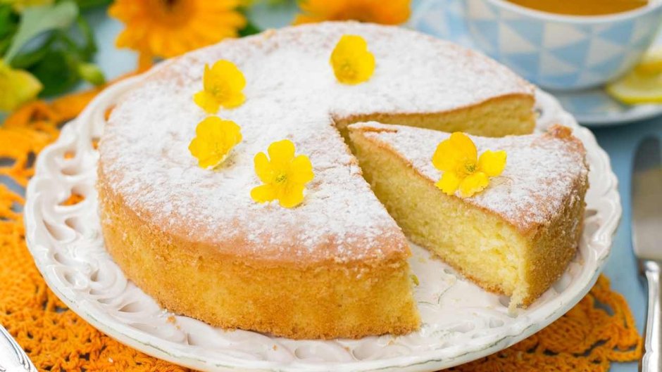Букет цветов"лимонный пирог"