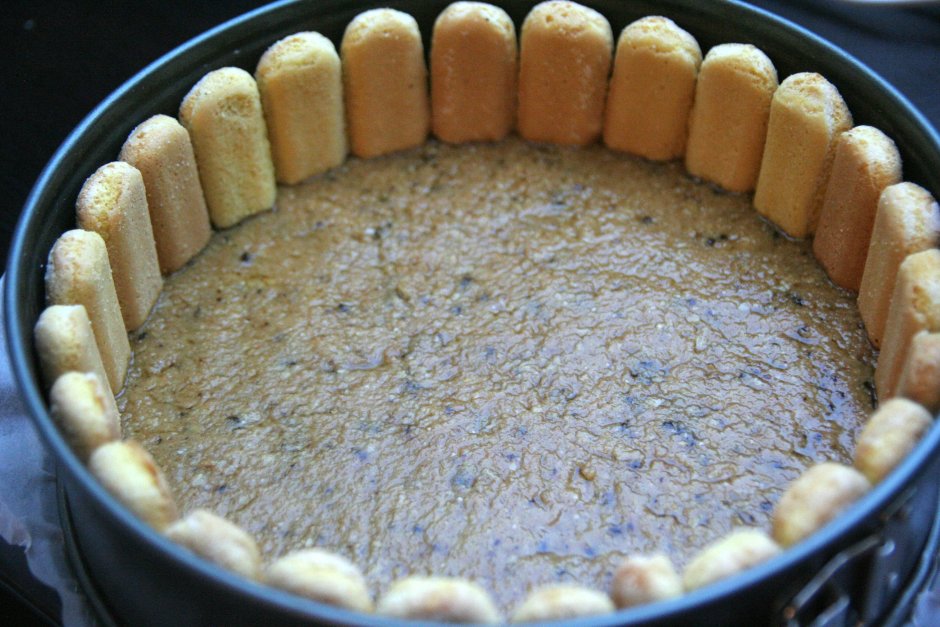 Торт с печеньем савоярди без выпечки