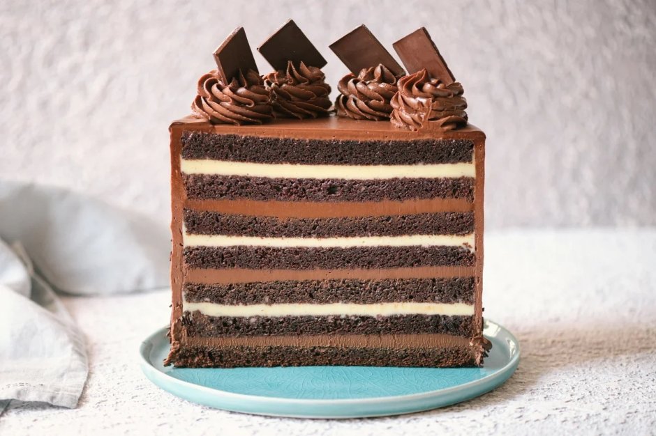 Торт шоколадный трюфель от Алины Ахмадиевой
