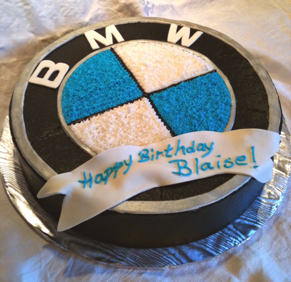 Торт БМВ на день рождения