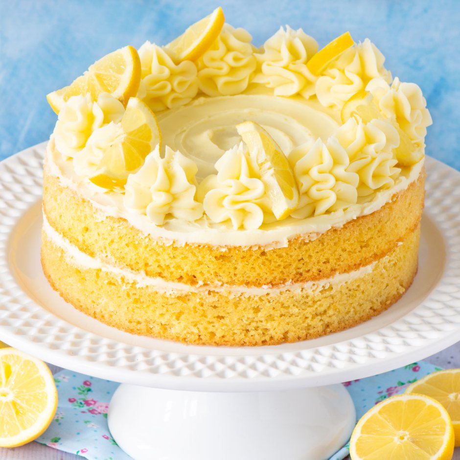 Торт с лимоном