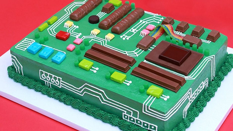 Торт для электронщика