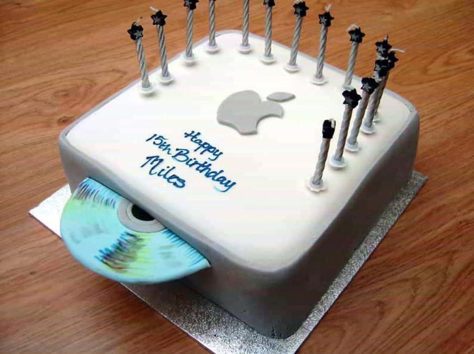 Торт компьютерщику на день рождения