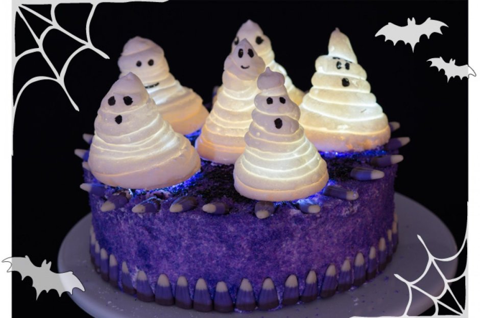 Торт с привидениями