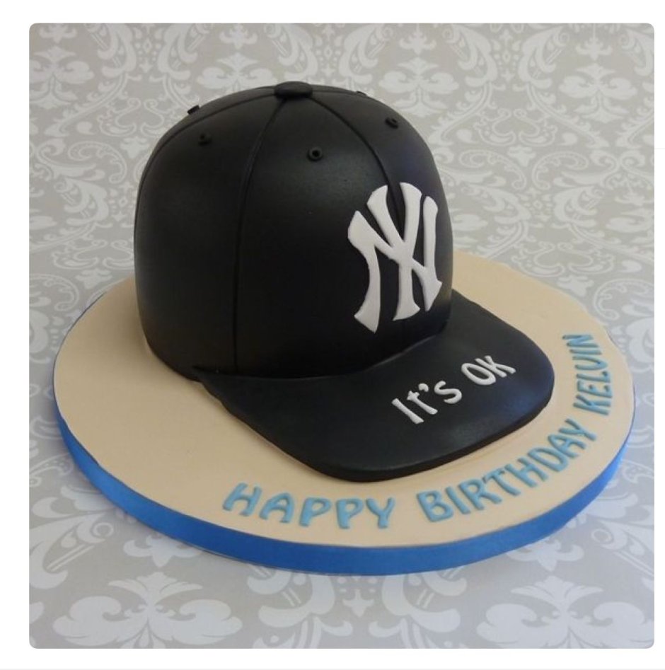 Торт кепка бейсболка