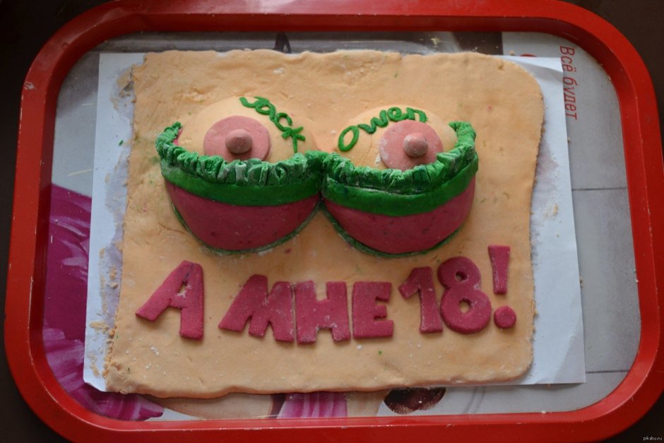 Прикольные торты на день рождения девушке