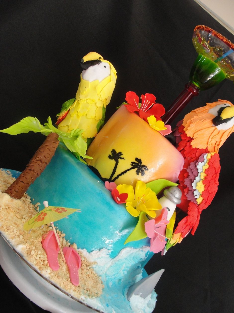 Торт с «попугаем»