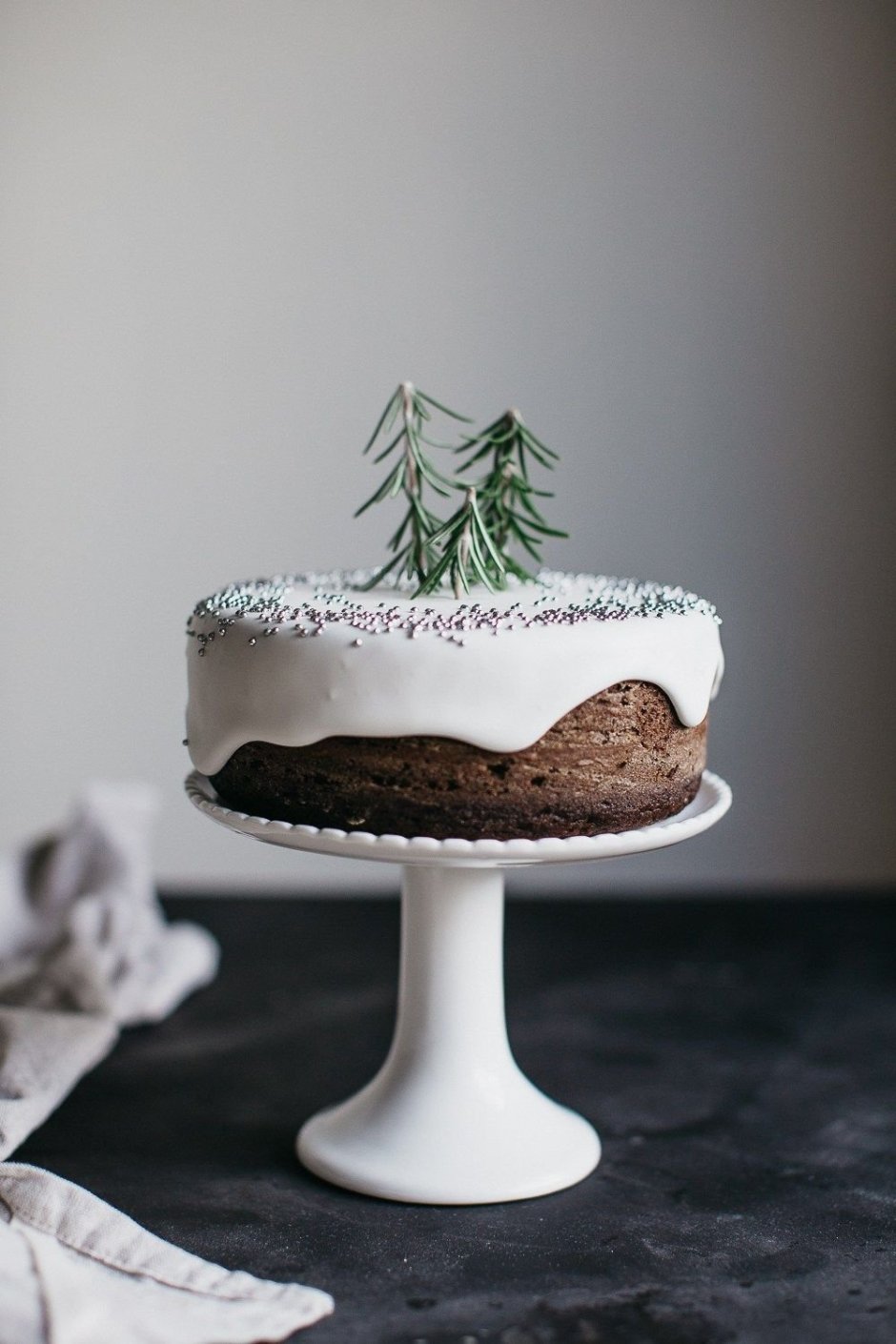 Торт в скандинавском стиле