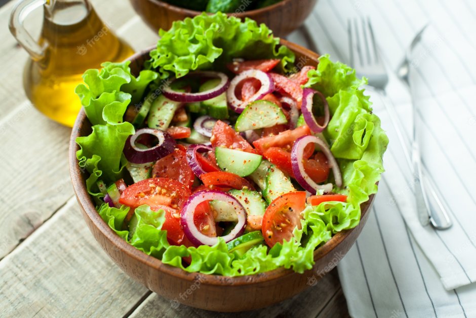 Right Now, my mum Wash the lettuce, and i Cut Fresh Tomatoes and cucumbers