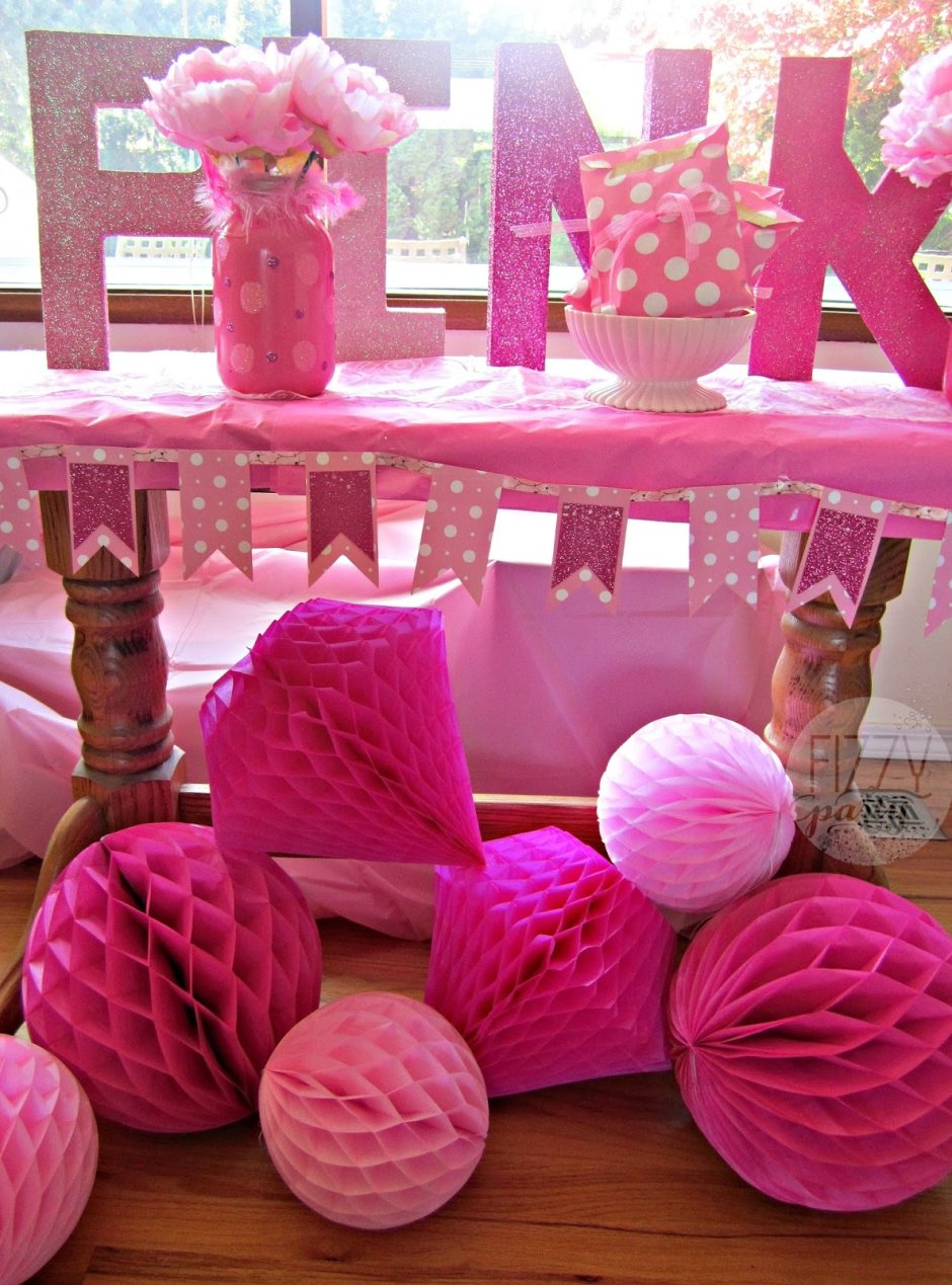 Розовая вечеринка для девочек