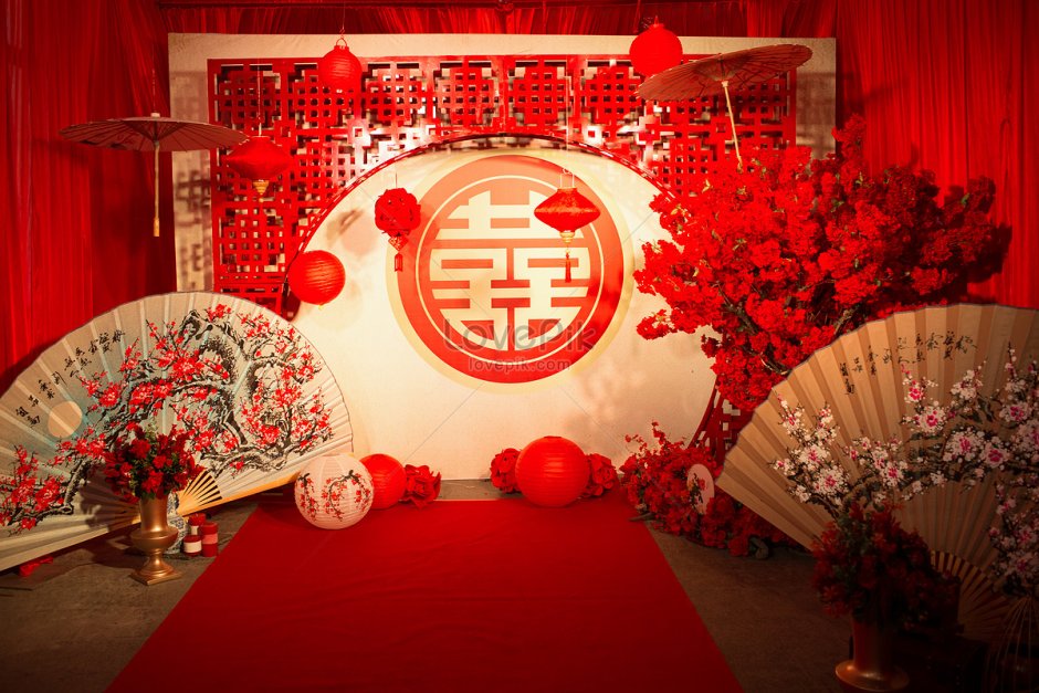 Свадебный зал в китайском стиле