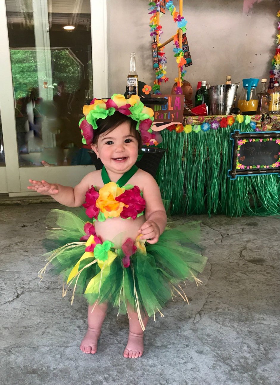 Гавайская вечеринка костюмы для детей