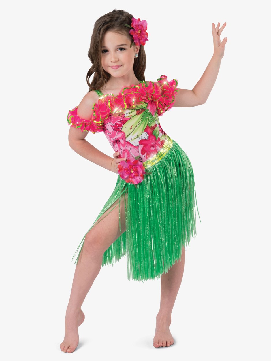 Гавайские костюмы для детей