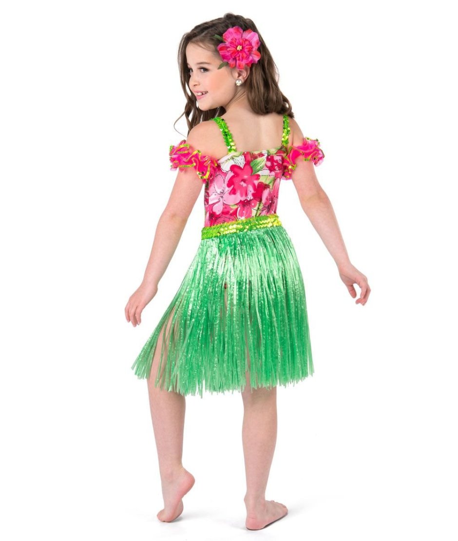 Гавайский костюм для девочки
