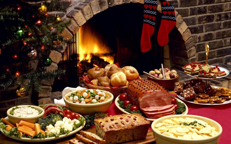Традиционная еда на рождество в америке