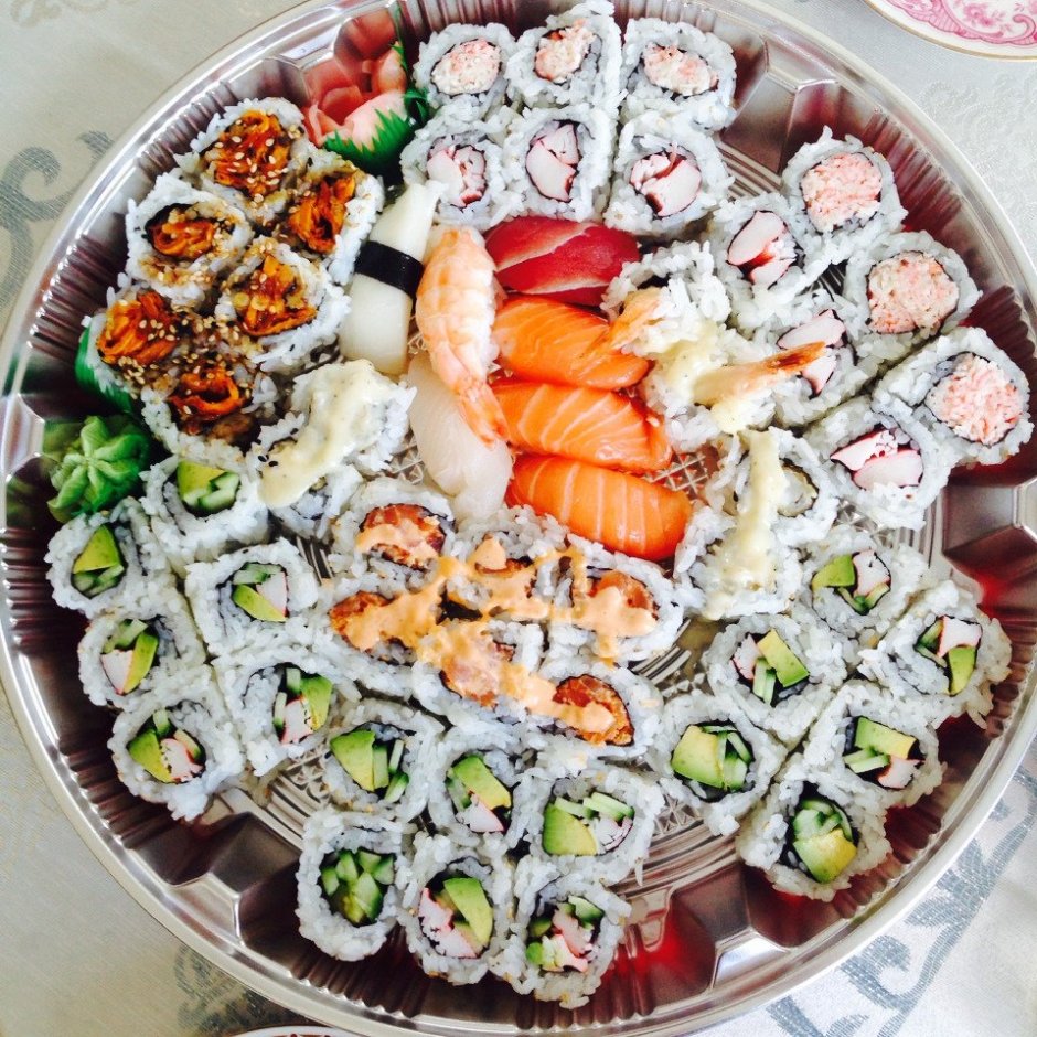 Много суши