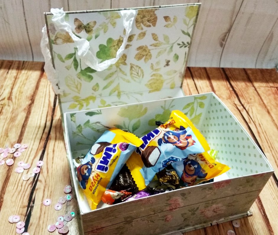 Коробка сладостей для мальчика 10 лет