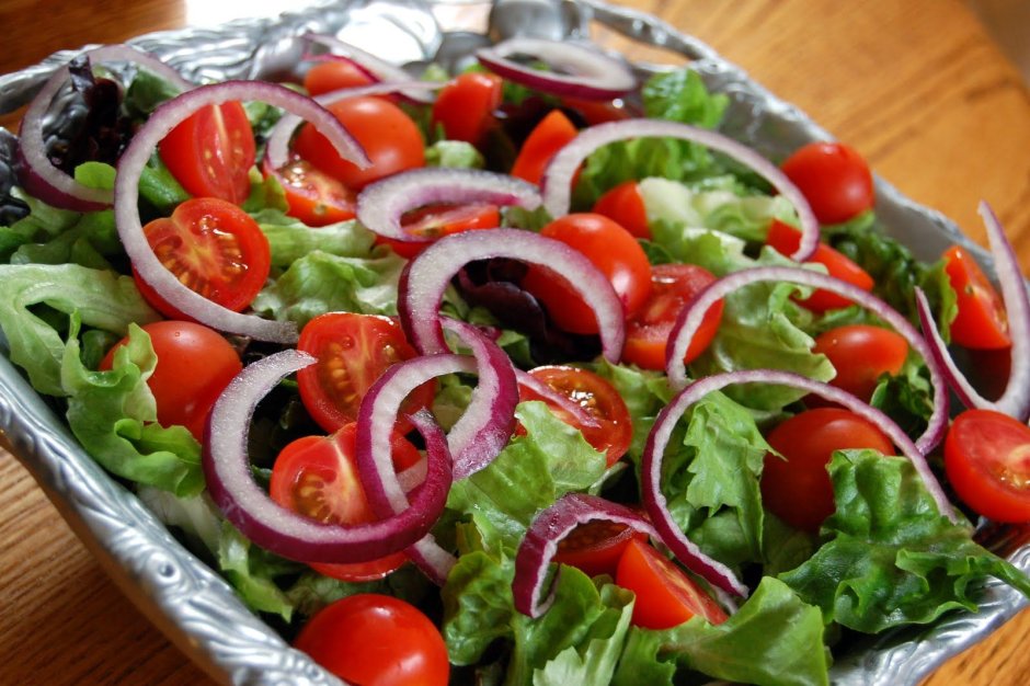 Салат овощной узбекский