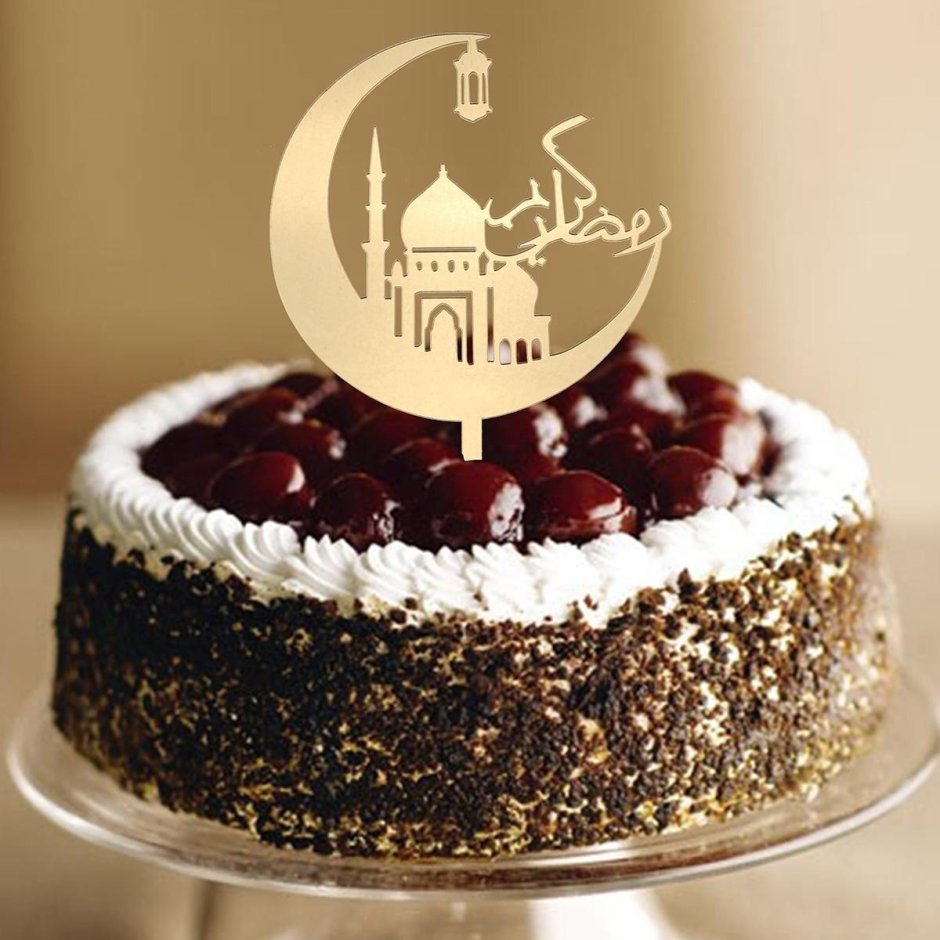Мусульманский декор на торт