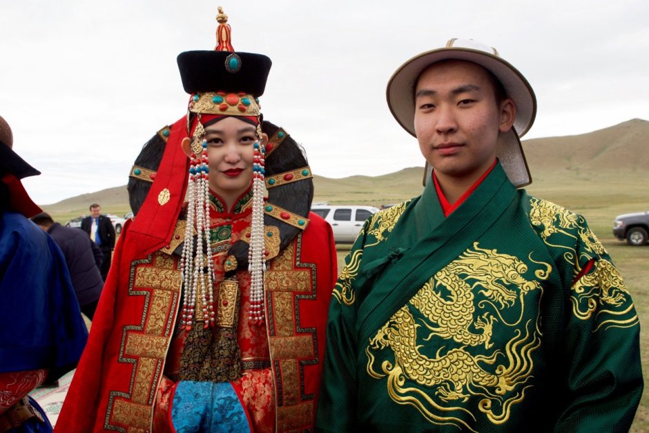 Монголия свадьба