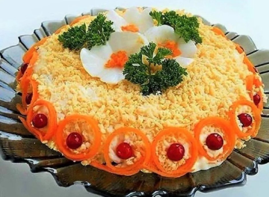 Салат "Бунито" с корейской морковью
