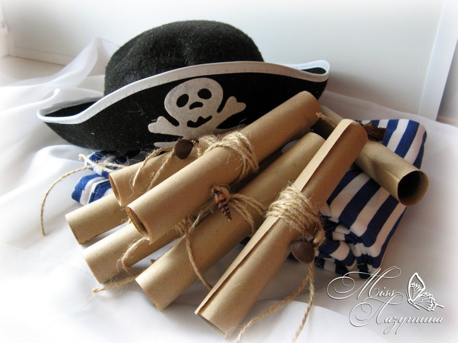 Подарки на пиратскую вечеринку