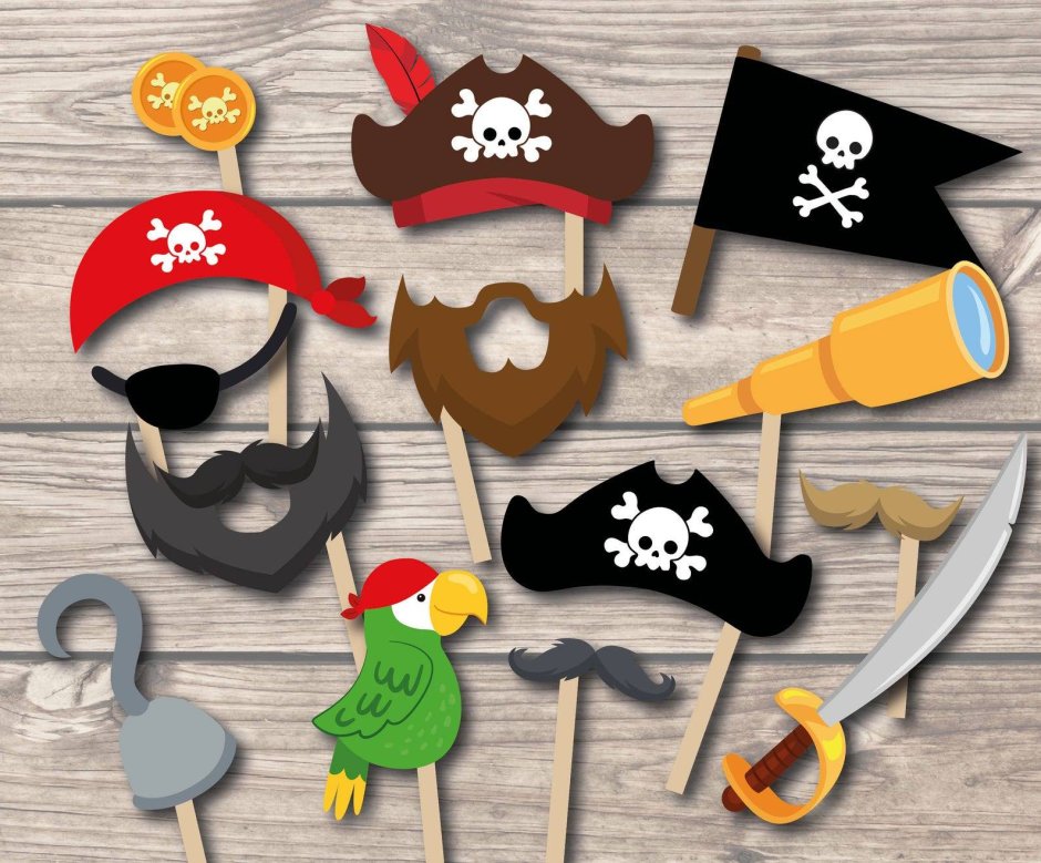 Пиратская атрибутика для вечеринки