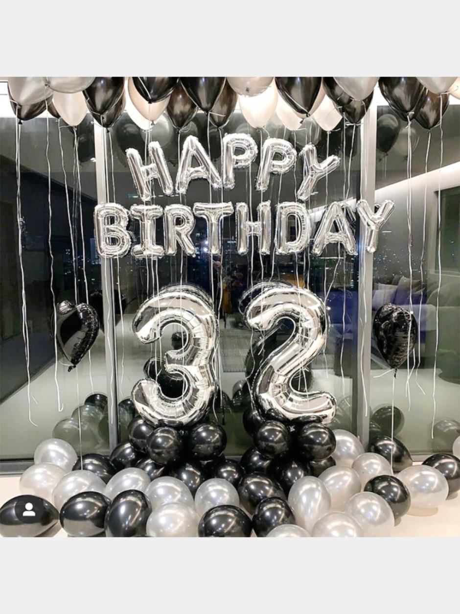 32 Года день рождения шары