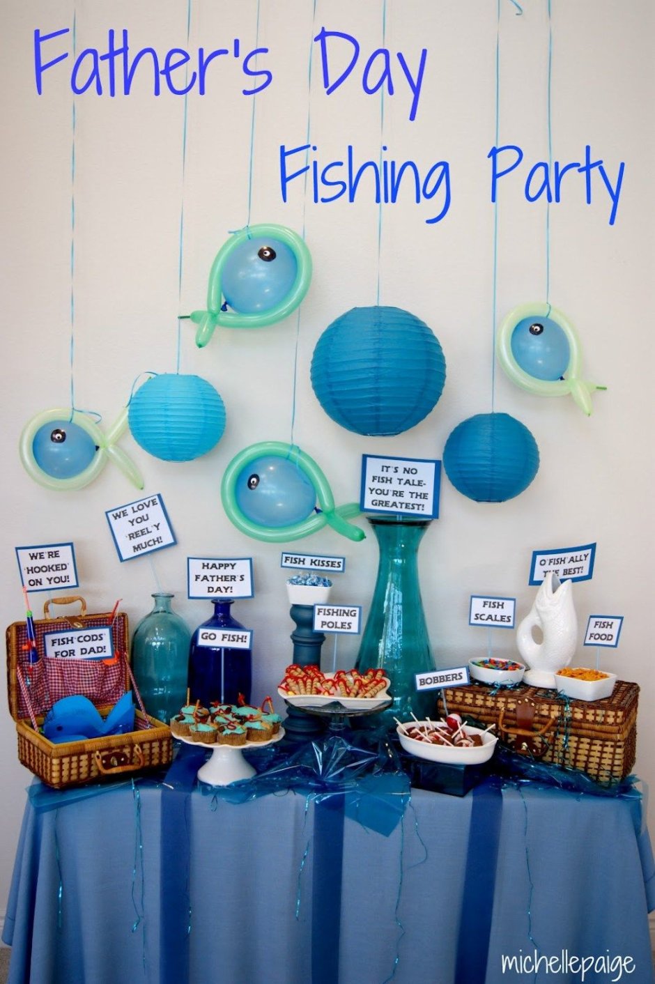 Happy Birthday Party Fish