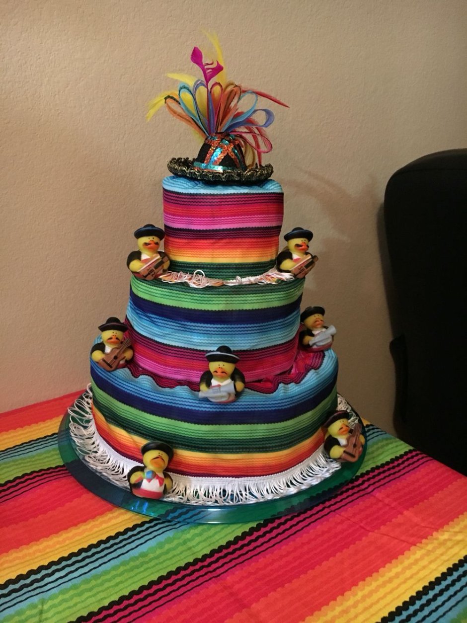 Торт в мексиканском стиле Сомбреро