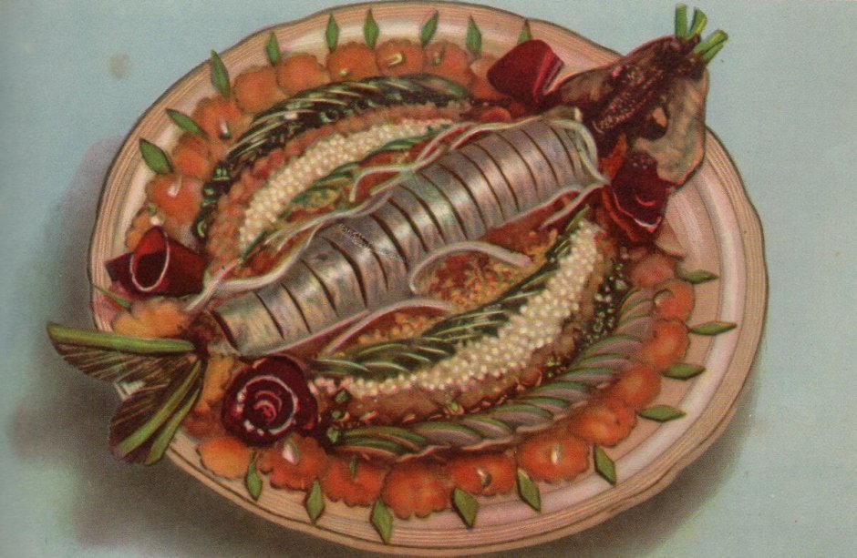 Советские рыбные блюда