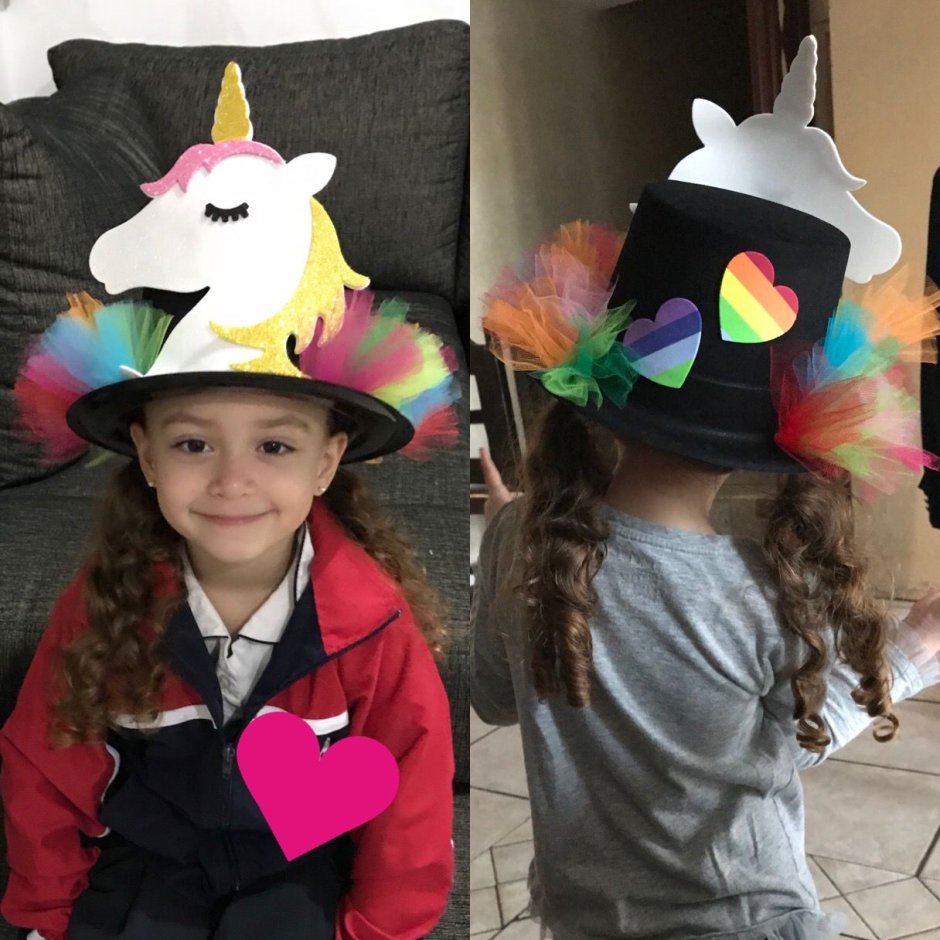 Шляпки для шляпной вечеринки детям
