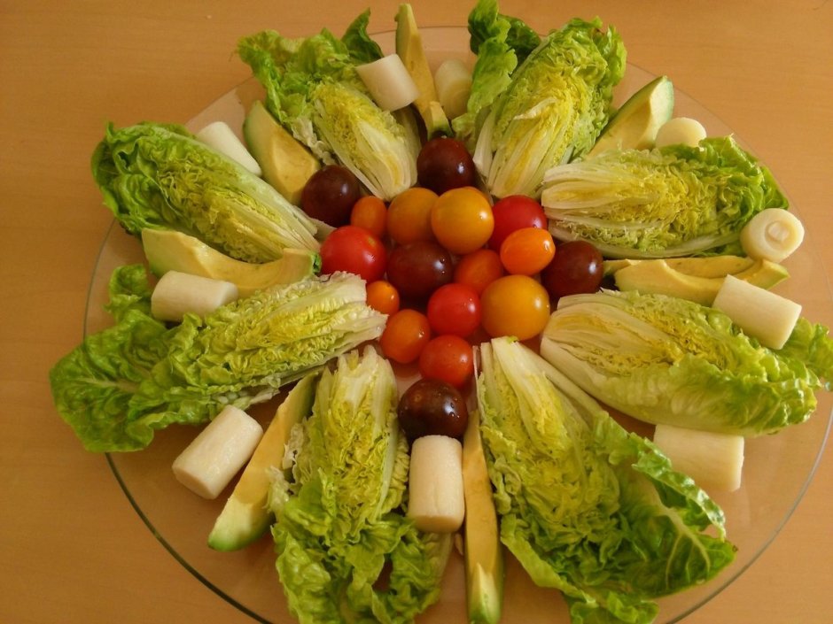 Салат вегетарианский праздничный
