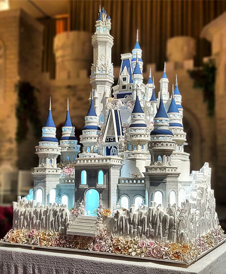 Свадебный торт замок