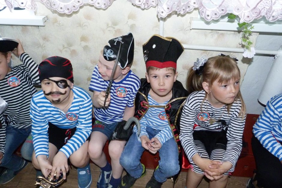 Пиратская вечеринка в детском саду