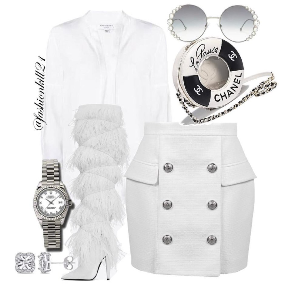 White Party look