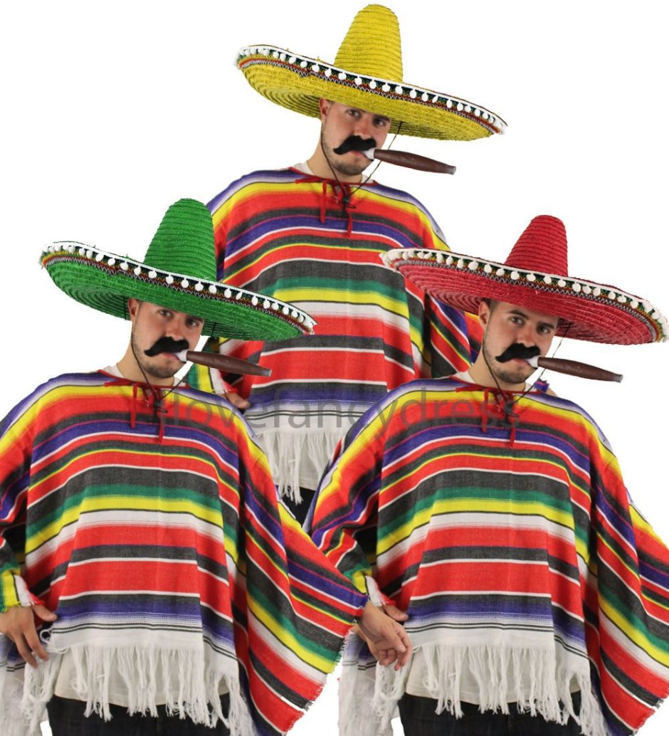Мексиканцы Мексика Сомбреро