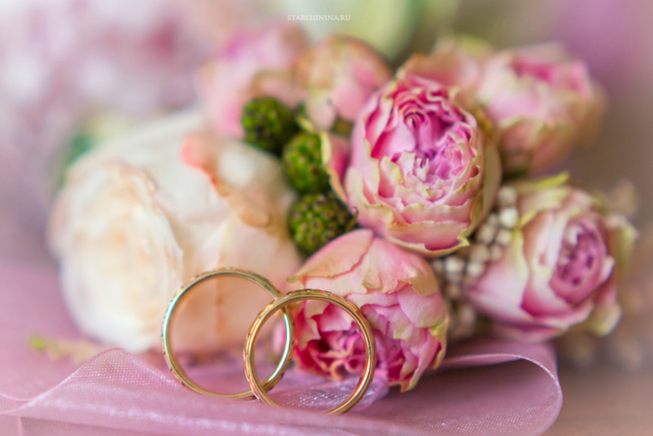 Розовая свадьба картинки