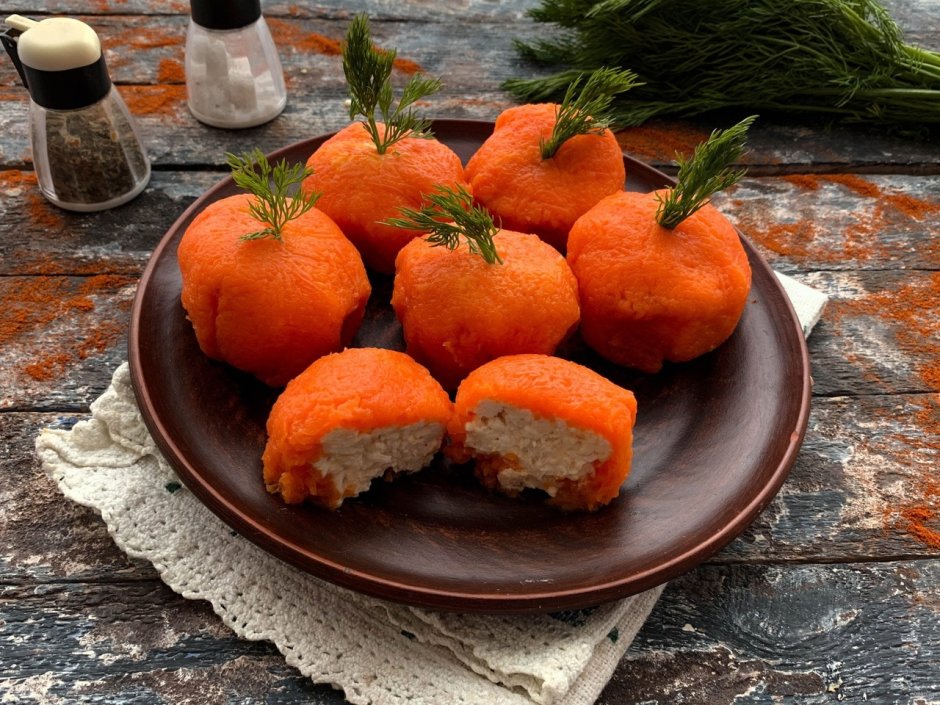 Морковные мандаринки