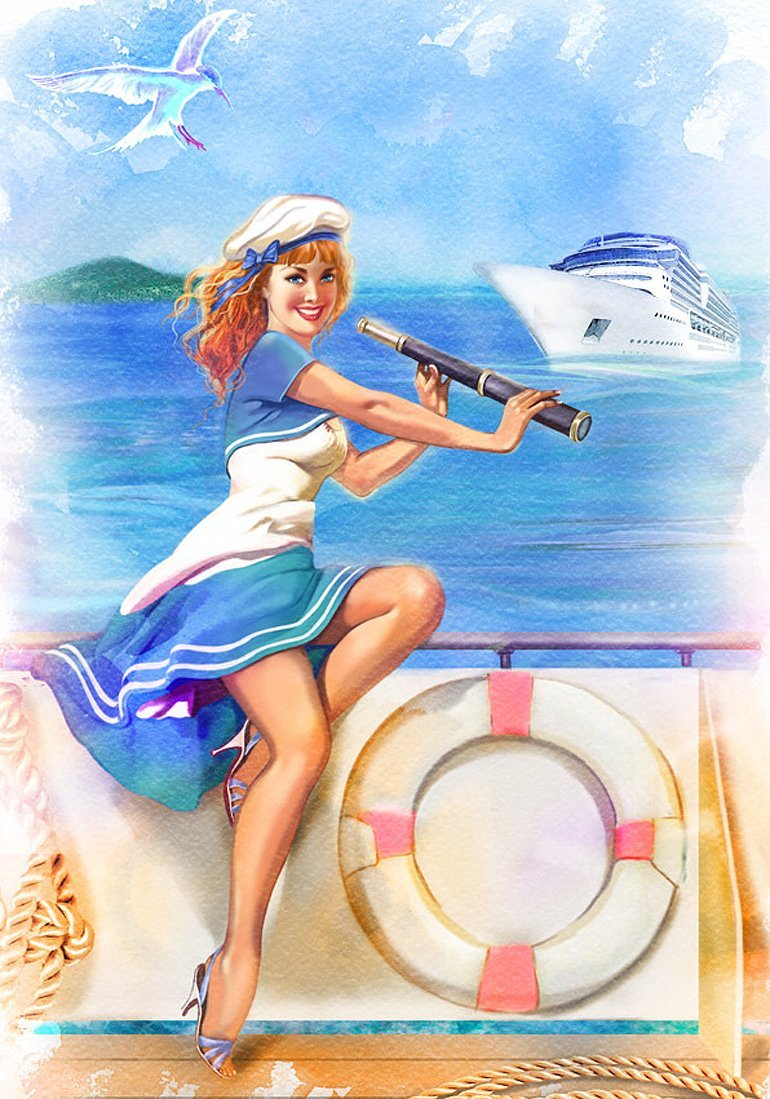 Красивые девушки морячки