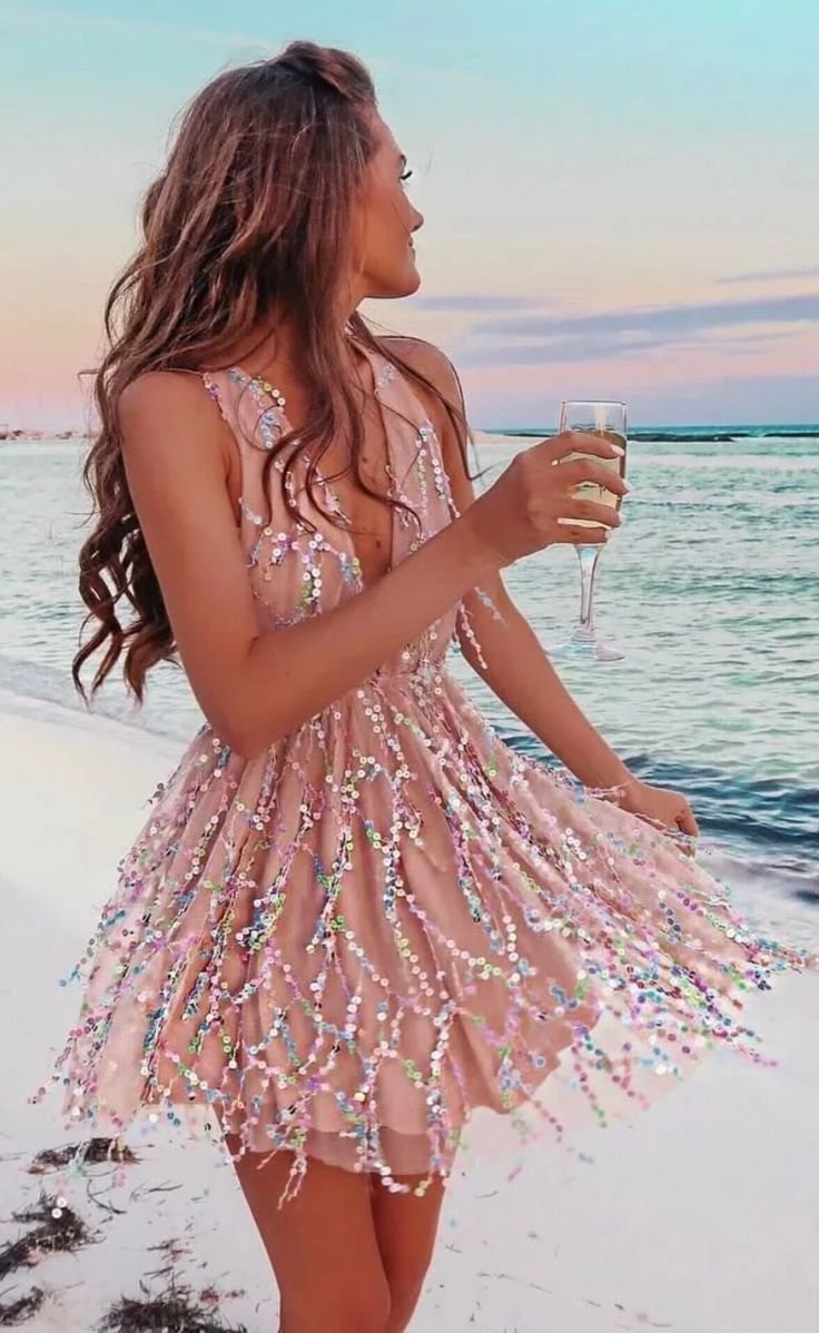 Платье для пляжной вечеринки