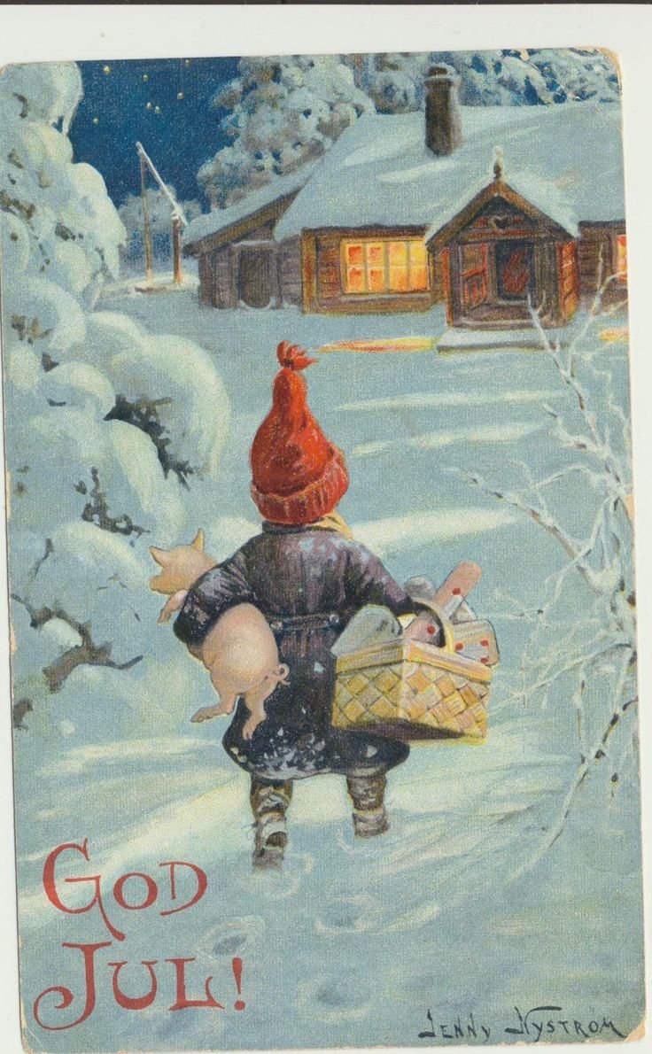 Дженни Нистрем Рождественские открытки
