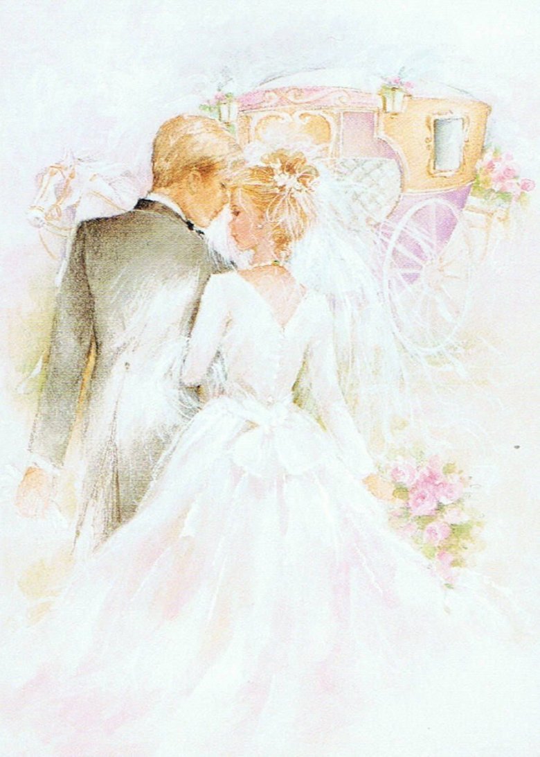Свадьба иллюстрация
