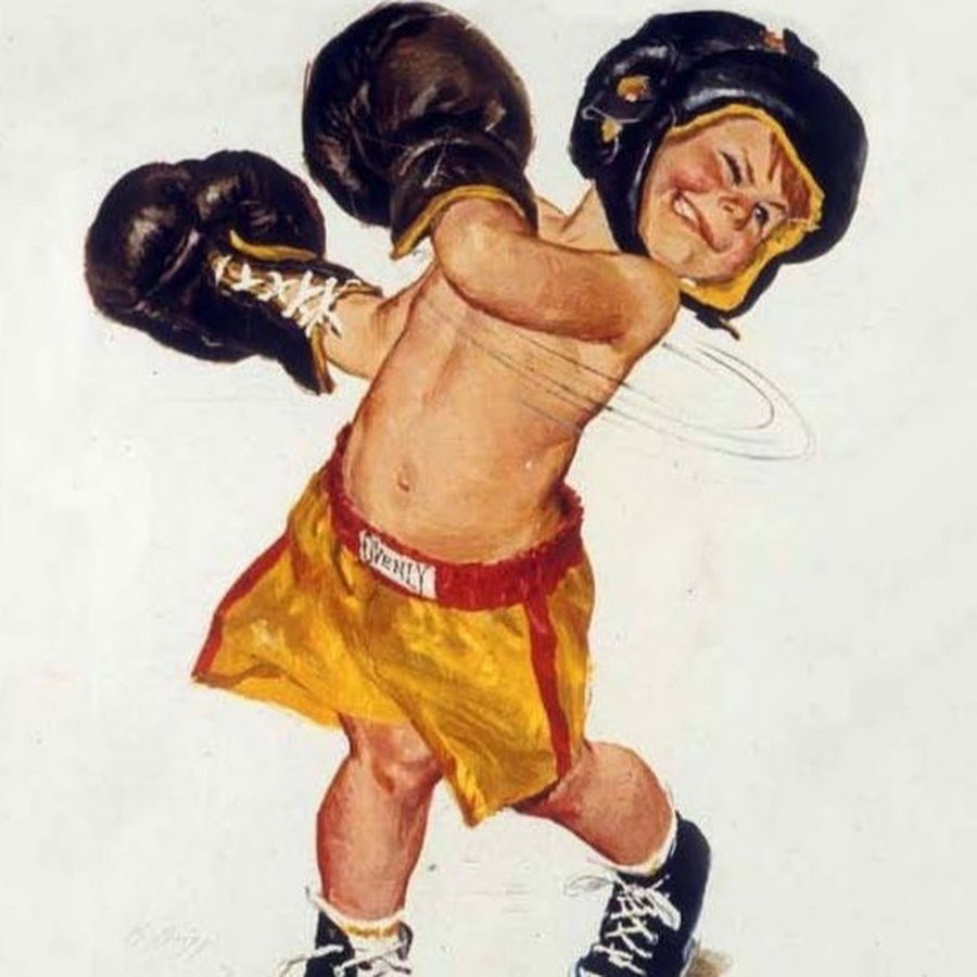 Советские боксеры плакаты