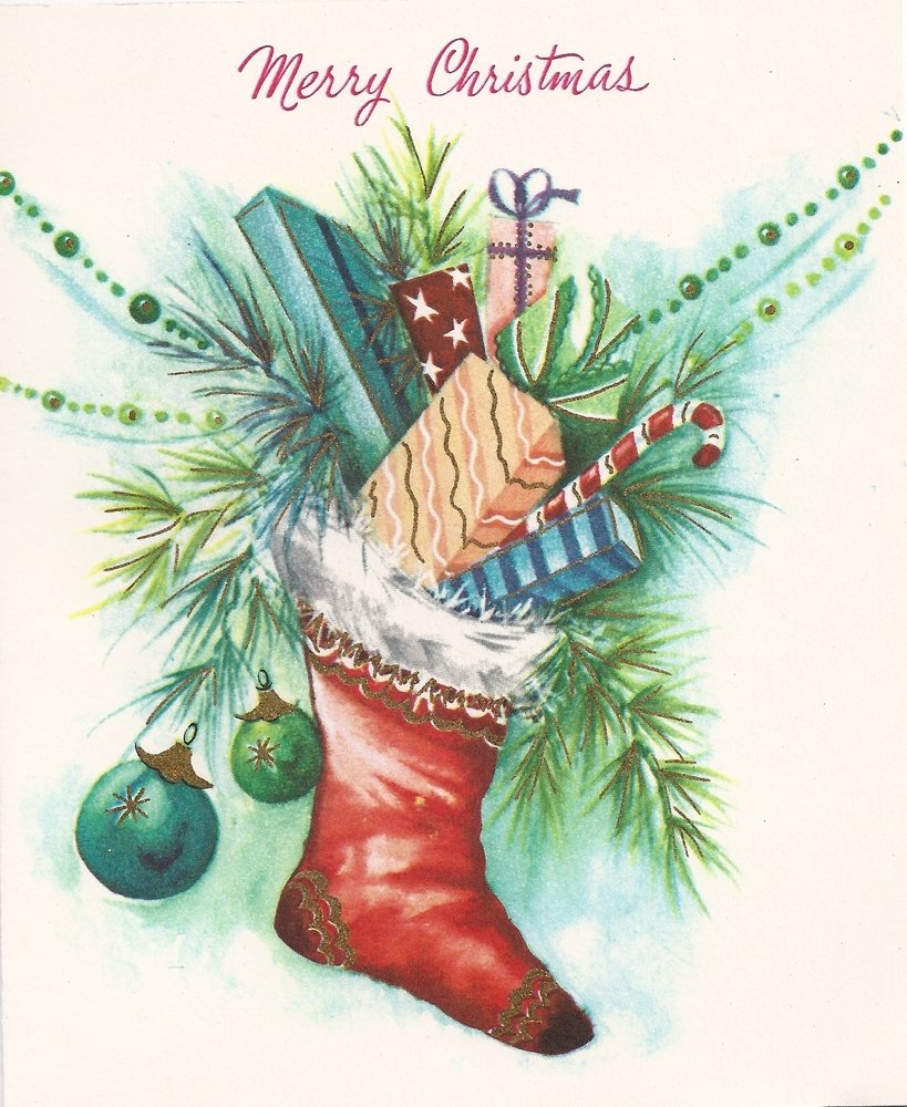 Новогодняя открытка Щелкунчик